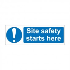 Site Safety Starts Here 